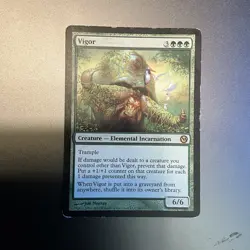 MTG - Vigor - Duels of the Planeswalkers - MP - MAGIC CARD - Image 1