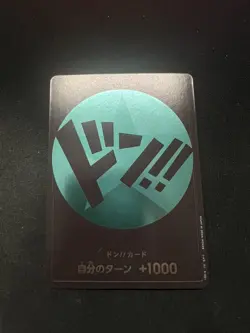 Japanese One Piece Card Game Franky Don!! Promo Op-pr Nm - Image 1