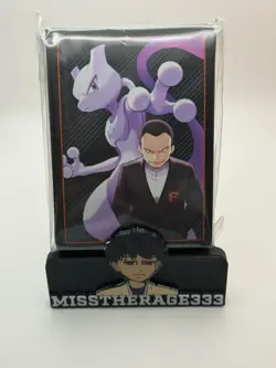 Destined Rivals Mewtwo Pokemon Card Sleeves (65 Card Sleeves) - Image 1