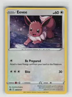 Eevee Promo SWSH: Sword & Shield Promo Cards SWSH127 NM - Image 1