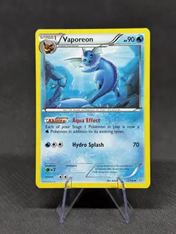 Vaporeon - 22/98 - Pokemon Ancient Origins XY Rare Card LP - Image 1