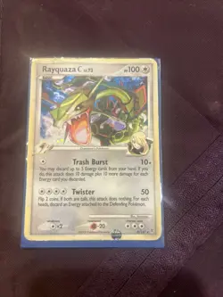 Pokemon Rayquaza C Lv. X 146/147 Supreme Victors Holo Rare Card - Image 1