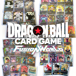 325+ HOLO NM Card Dragon Ball Super Fusion World Lot R SR Leader Alt Art Manga - Image 1