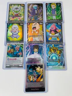 325+ HOLO NM Card Dragon Ball Super Fusion World Lot R SR Leader Alt Art Manga - Image 2