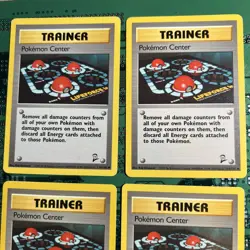 Pokemon Center 114/130 Base Set 2 Trainer Pokemon Card WOTC Vintage 4 - Image 2