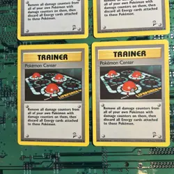 Pokemon Center 114/130 Base Set 2 Trainer Pokemon Card WOTC Vintage 4 - Image 3