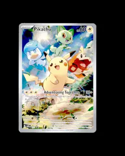 NM SV: Scarlet & Violet Promo Cards Holo Promo Pikachu - 027 - Image 1
