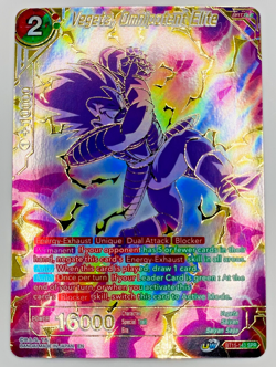 Vegeta Omnipotent Elite BT15-143 SPR Dragon Ball Super Card Game | LP - Image 1
