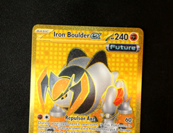 Pokemon Card TCG - Iron Boulder EX 217/162 - Temporal Forces - Hyper Rare - NM ⭐ - Image 2