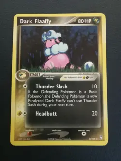 Pokemon Card Dark Flaaffy 33/109 EX Team Rocket Returns Uncommon - Image 1