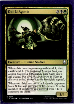 Dai Li Agents - 0214 - MTG X Avatar The Last Airbender - Image 1