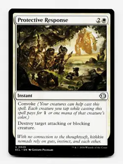 Protective Response X4 [Lorwyn Eclipsed] Magic MTG ECL 0029 NM ⚪ - Image 2