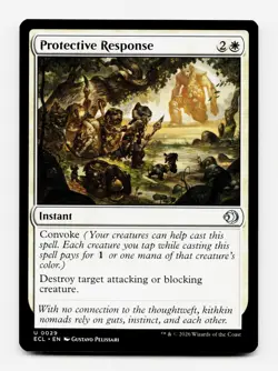 Protective Response X4 [Lorwyn Eclipsed] Magic MTG ECL 0029 NM ⚪ - Image 4