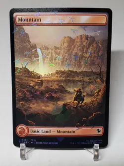 Mountain (Chocobo Track Foil) Commander: Final Fantasy Foil - Image 1