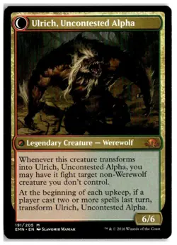 MTG Ulrich of the Krallenhorde - Eldritch Moon Moderately Played English - Image 2