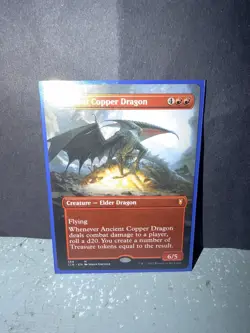 Ancient Copper Dragon (borderless) Magic The Gathering - Image 1
