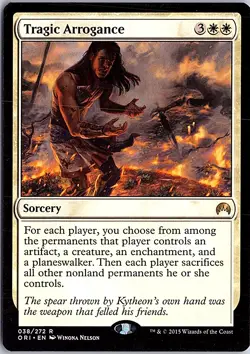 Tragic Arrogance R Magic Origins 38 LP MTG - Image 1