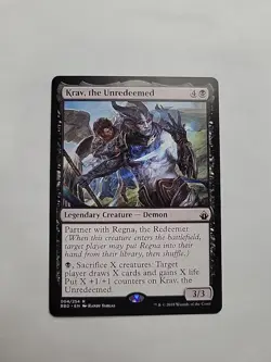 MTG - Krav, the Unredeemed Battlebond Regular Rare #004 - Image 1
