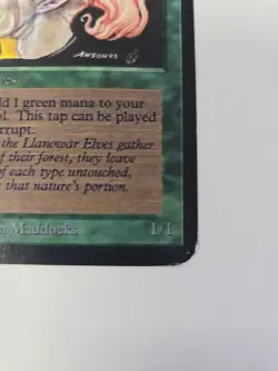 Llanowar Elves Alpha HP MTG - Image 2