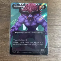 MTG Final Fantasy English Vincent Valentine Borderless 0528 Surge Foil - Image 2