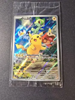 Pikachu 027 Sealed Promo SV: Scarlet & Violet Promo Cards Pokemon TCG - Image 1