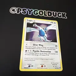 Pokemon TCG Lugia Secret Wonders Holo Card 14/132 Rare A3 - Image 2