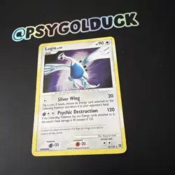Pokemon TCG Lugia Secret Wonders Holo Card 14/132 Rare A3 - Image 3