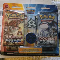 Pokemon Double Crisis Blister Pack See Description and Photos - Image 1