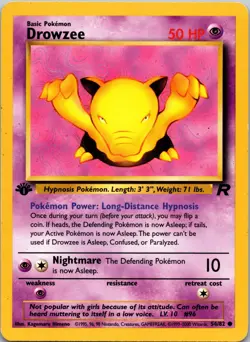 Drowzee 073/110 Legendary Collection Pokemon TCG LP / NM - Image 1