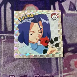 Pokemon James Holo PR24 Artbox Sticker - Image 1