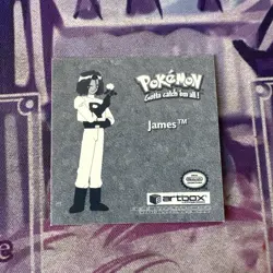 Pokemon James Holo PR24 Artbox Sticker - Image 2