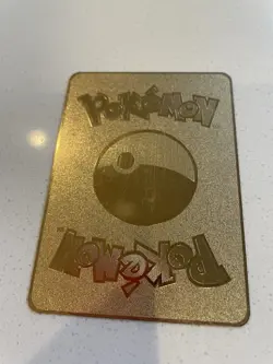 Charizard VMAX HP330 Gold Foil Fan Art Metal Pokemon Card 20/189 - Image 2
