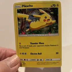 Pikachu SM04 Reverse Holo ultra Rare Promo 2016 From USA Pokemon Ex Free UK Post - Image 1