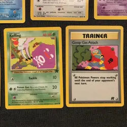 Vintage Pokemon Card Lot Team Rocket(14) with evolution WoTC LP Dark Varpo Eevee - Image 5