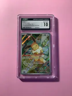 Eevee - SVP173 CGC 10 Prismatic Evolutions ETB Promo Pokemon - CGC 10 - Image 1