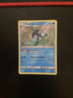 Pokemon Greninja 9/18 Detective Pikachu Holo | NM - Image 1