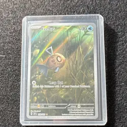 Pokemon Feebas Sv08 Surging Sparks 198/191 Illustration Rare Holo Basic HP 30 EN - Image 1
