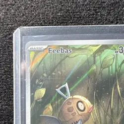 Pokemon Feebas Sv08 Surging Sparks 198/191 Illustration Rare Holo Basic HP 30 EN - Image 3