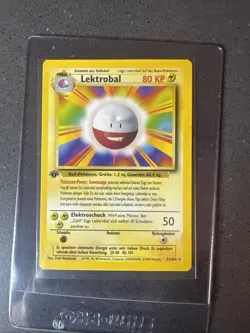 Pokemon 1st Edition German Base Set Electrode (Lektrobal) - Image 1