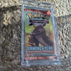 Pokemon Diamond & Pearl Mysterious Treasures Booster Pack w/ Case - Image 1