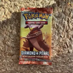 Pokemon Diamond & Pearl Mysterious Treasures Booster Pack w/ Case - Image 3