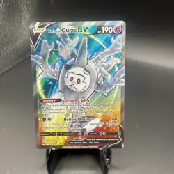 2020 Pokemon Champion's Path Galarian Cursola V 071/073 NM - Image 1