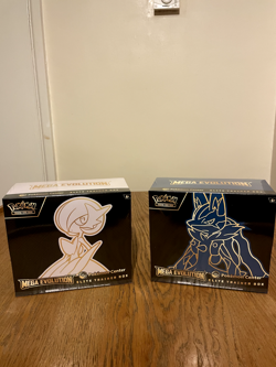 Pokemon Center Mega Evolutions ETB’s - Gardevoir and Lucario Sealed Brand New - Image 1
