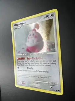 Pokemon POP Series 8 HAPPINY 14/17 Promo Holo LP/MP - Image 2