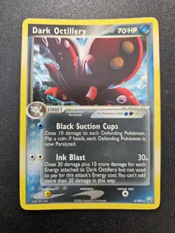 Pokemon Team Rocket Returns Dark Octillery Holo Rare 8/109 EXC-NEAR MINT - Image 1