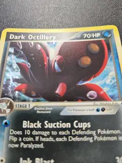 Pokemon Team Rocket Returns Dark Octillery Holo Rare 8/109 EXC-NEAR MINT - Image 3