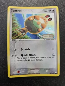 Pokemon EX Legend Maker Sentret Stamped Reverse Holo 62/92 NEAR MINT - Image 1