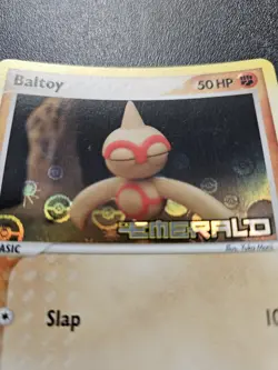 Pokemon EX Emerald Baltoy Stamped Reverse Holo 43/106 NEAR MINT - Image 2