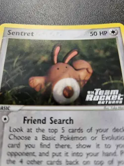 Pokemon Team Rocket Returns Sentret Stamped Reverse Holo 75/109 NEAR MINT - Image 2
