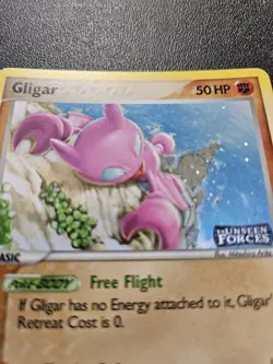 Pokemon EX Unseen Forces Gligar Stamped Reverse Holo 57/115 NEAR MINT - Image 2